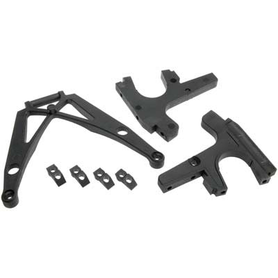 TEAM DURANGO TD330003 Bulkhead Set Front DEX410