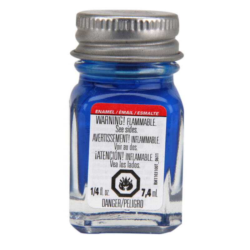 TESTORS 1176 Enamel 1/4oz, Blue Fluorescent
