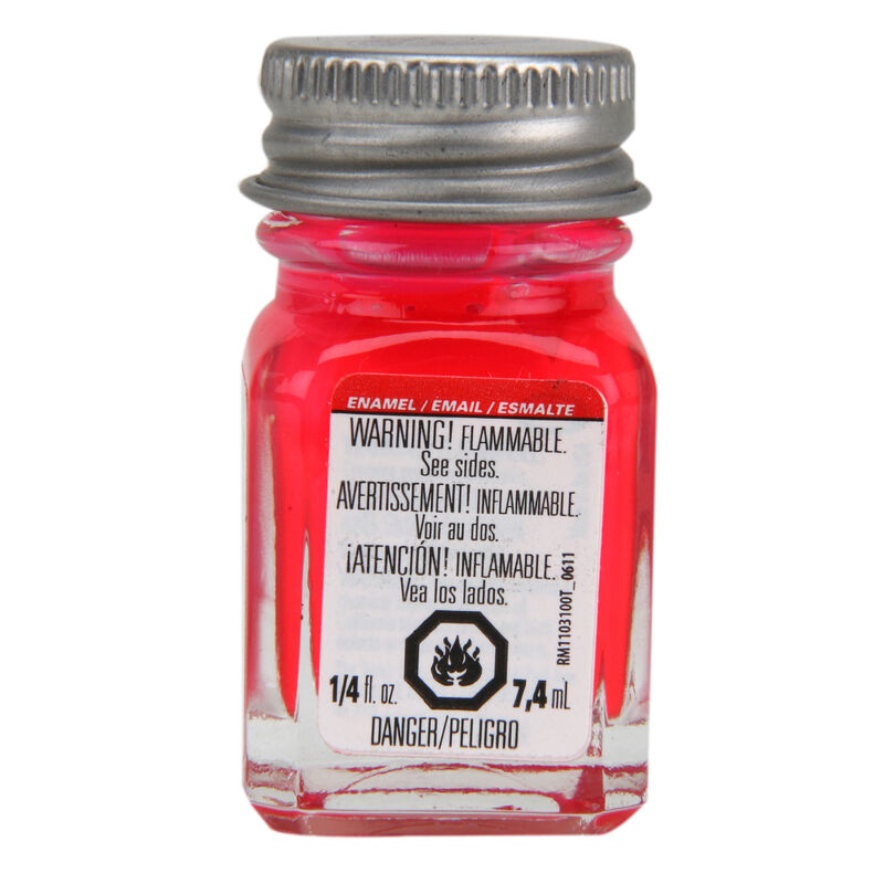 TESTORS 1178 Enamel 1/4oz, Pink Fluorescent