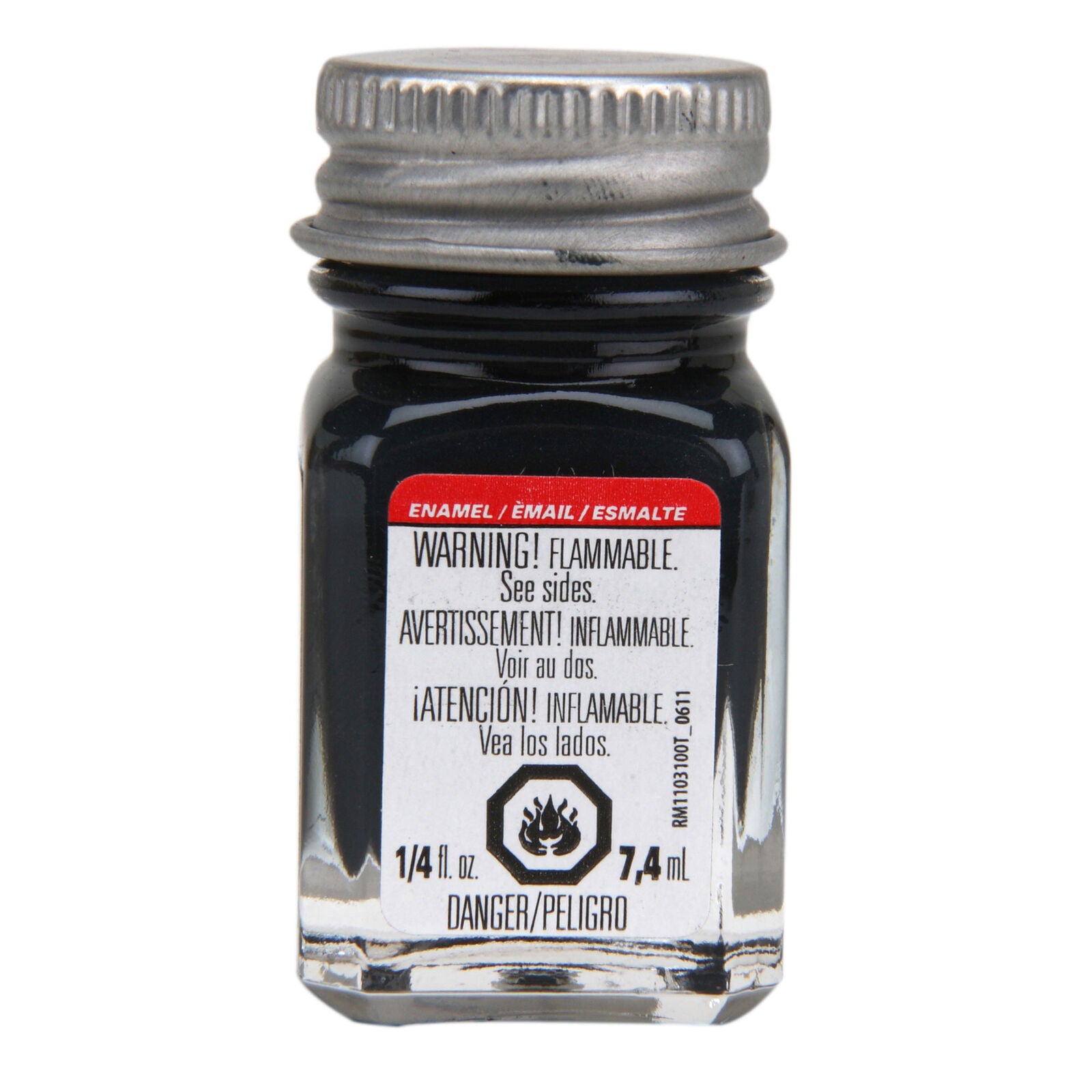 TESTORS 1198 Enamel 1/4oz, Gun Metal