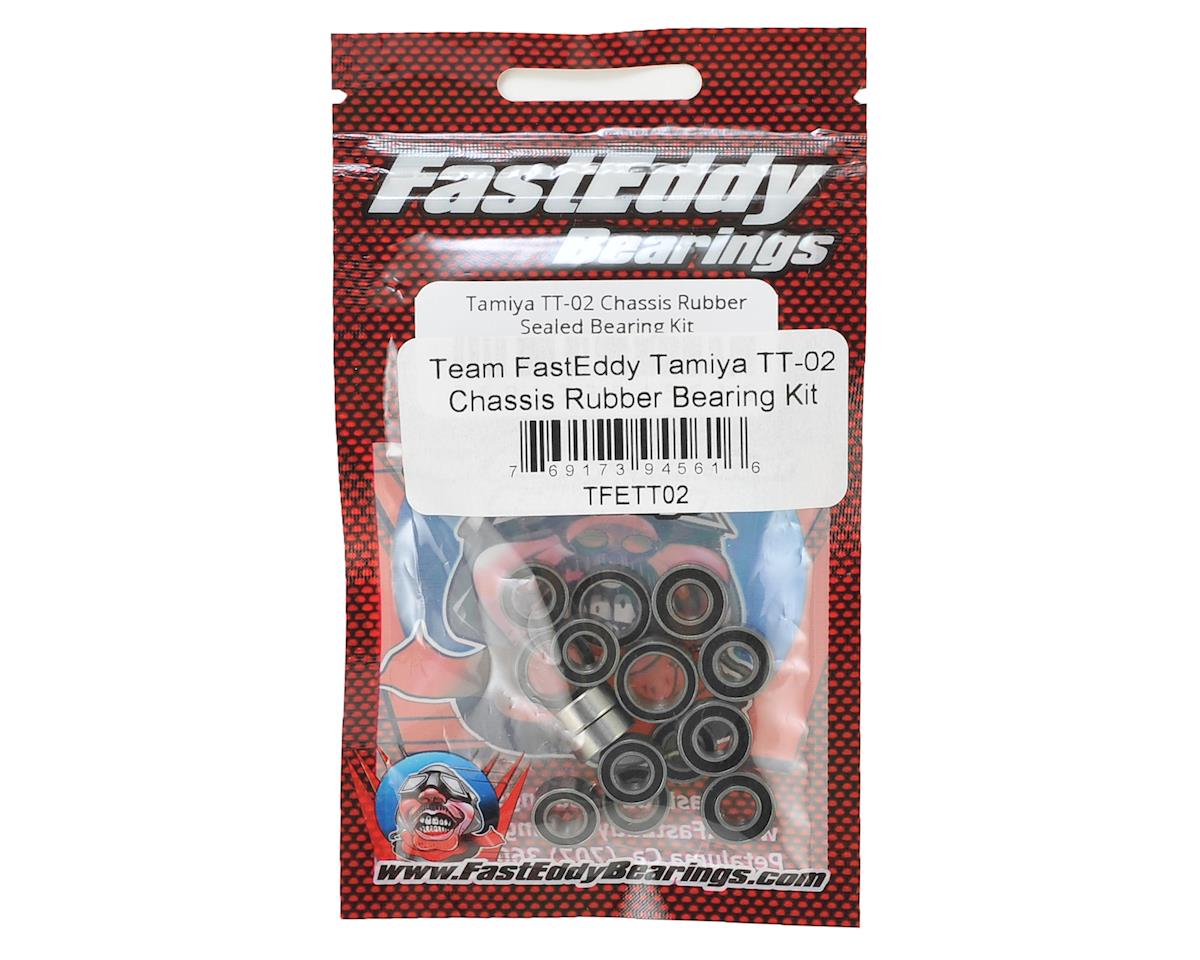 FASTEDDY TFE411 TT-02 Chasis Rubber Sealed Bearing Kit