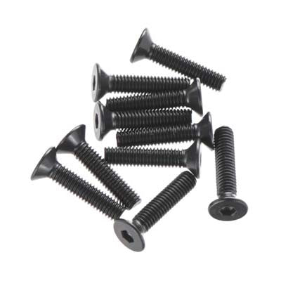 TEKNO TKR1325 M3x14mm Flat Head Hex Screws (10)