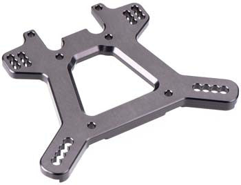 TEKNO TKR5428 Shock Tower Front ET48/NT48 7075 Gun Metal