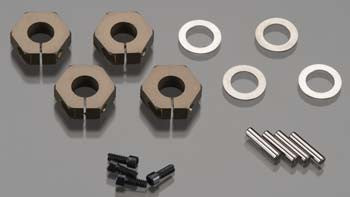 TEKNO TKR5571A Wheel Hexes 12mm Aluminum