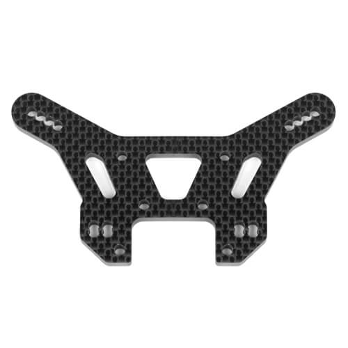 TEKNO TKR6583C Carbon Fiber Rear Shock Tower with Added Camber Link Location: EB410