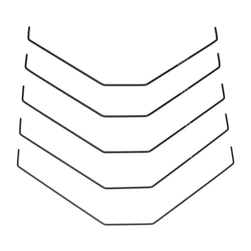 TEKNO TKR6611 Rear Sway Bar Set, 1.0-1.4mm: EB410 ET410