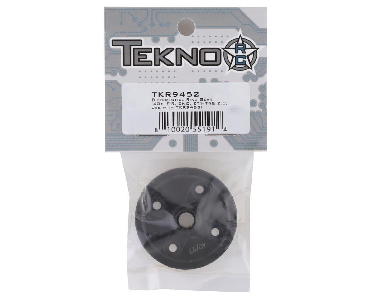 TEKNO TKR9452 NT48 2.0/ET48 2.0 Differential Ring Gear 40T Use w/ TKR9453