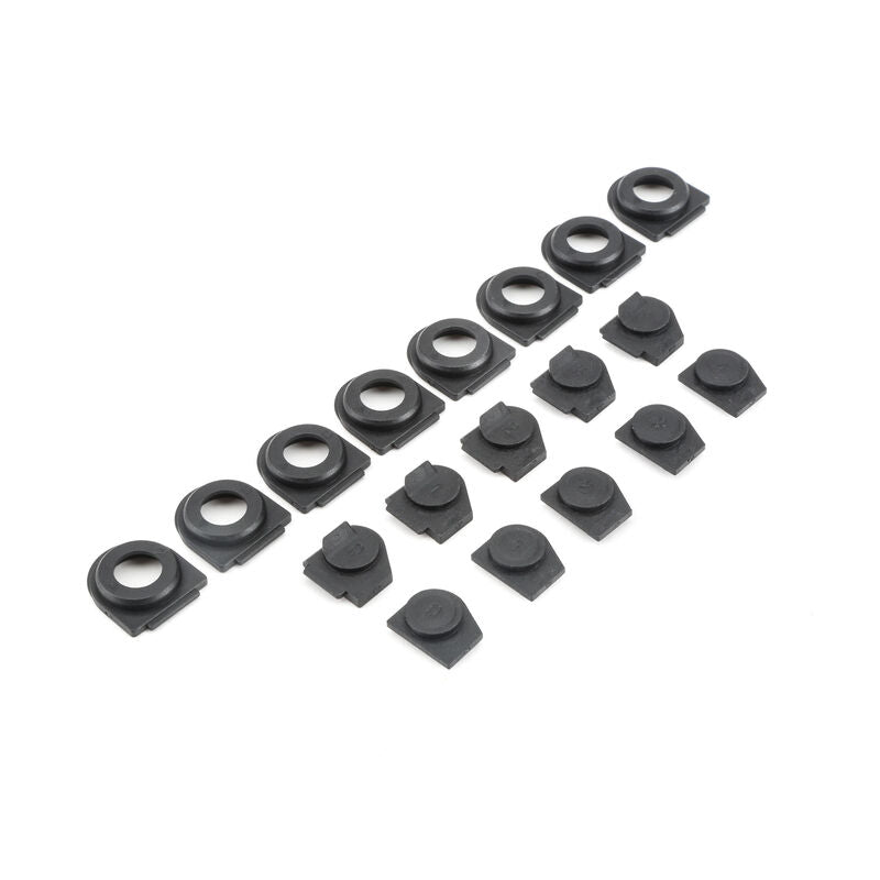 LOSI TLR232042 Driver Belt Adjustment Inserts: 22-4 2.0