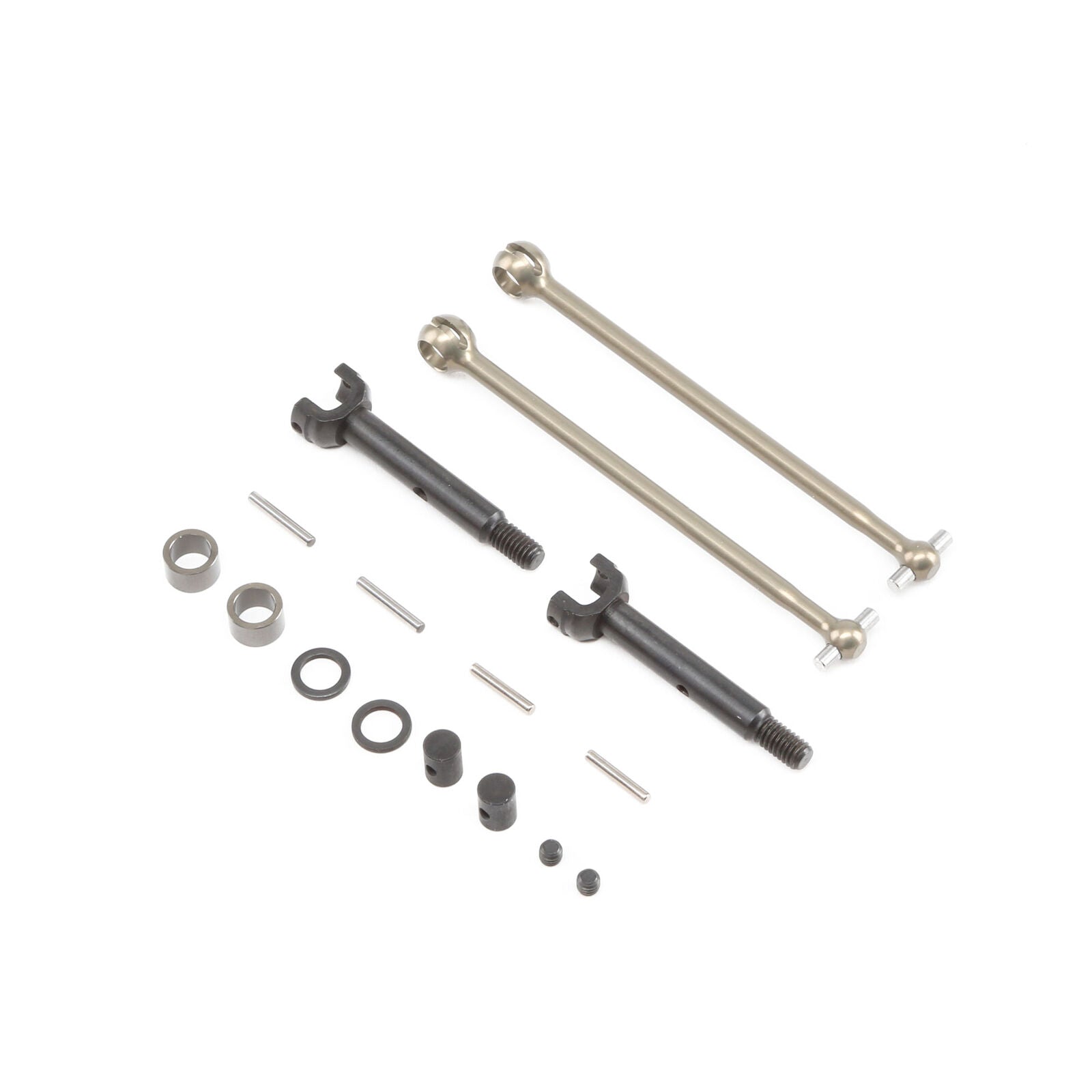 LOSI TLR232058 CVA Driveshaft Set Complete, Aluminum: 22 3.0 SR