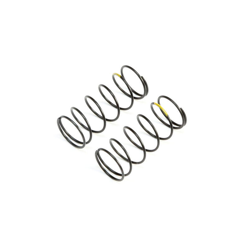 LOSI TLR233053 Front Springs, Yellow, Low Frequency 12mm (2)