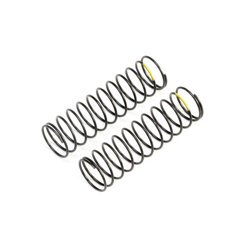 LOSI TLR233057 Rear Springs, Yellow, Low Frequency 12mm (2) *DISC