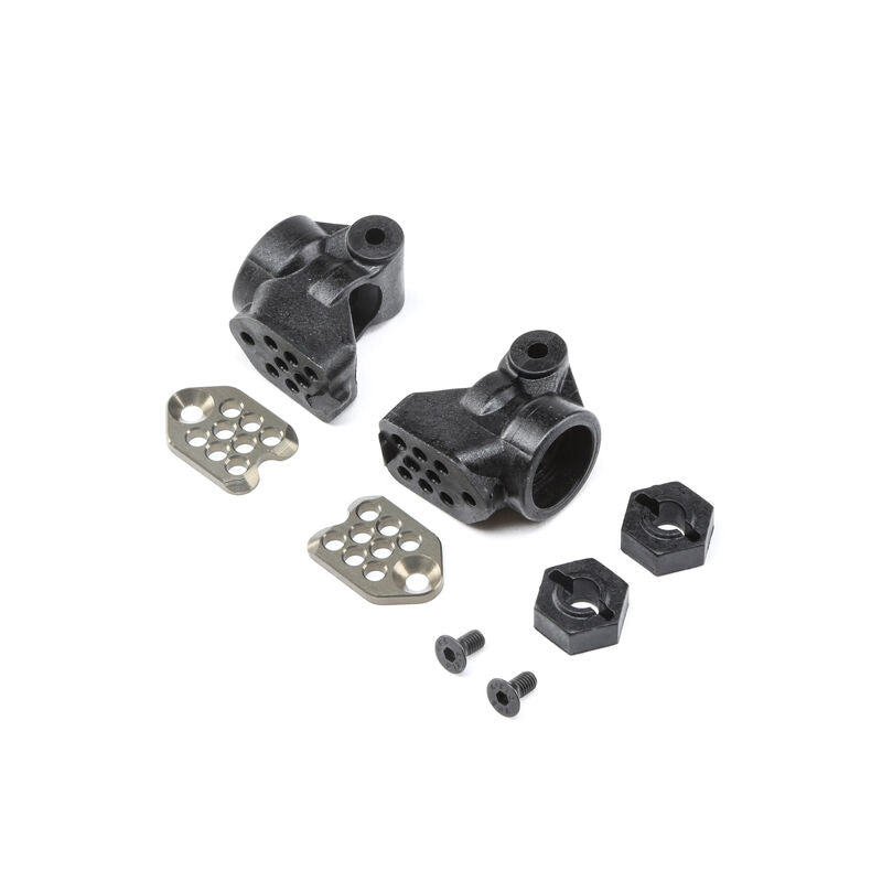 LOSI TLR234088 Carpet/Astro GenII Rear Hub Set, +3mm Axle: All 22
