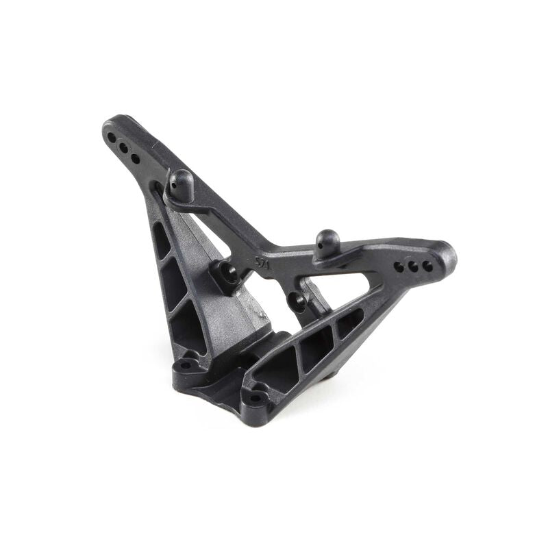 LOSI TLR234093 Rear Shock Tower, Stiffezel,Laydown, 22T 4.0