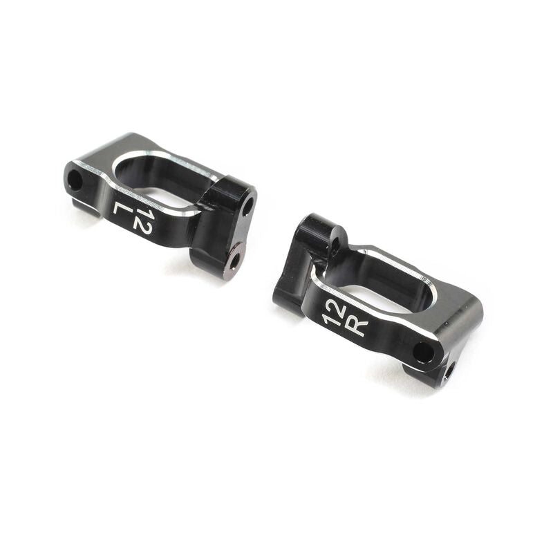 LOSI TLR234120 Caster Block Set 12 deg Aluminum: 22X-4