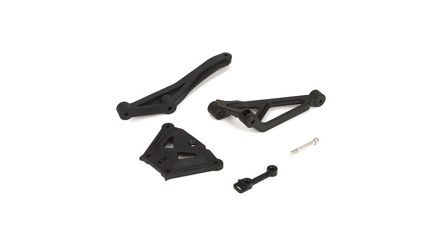 LOSI TLR241003 Chassis Braces, Top Plate 8E 3.0