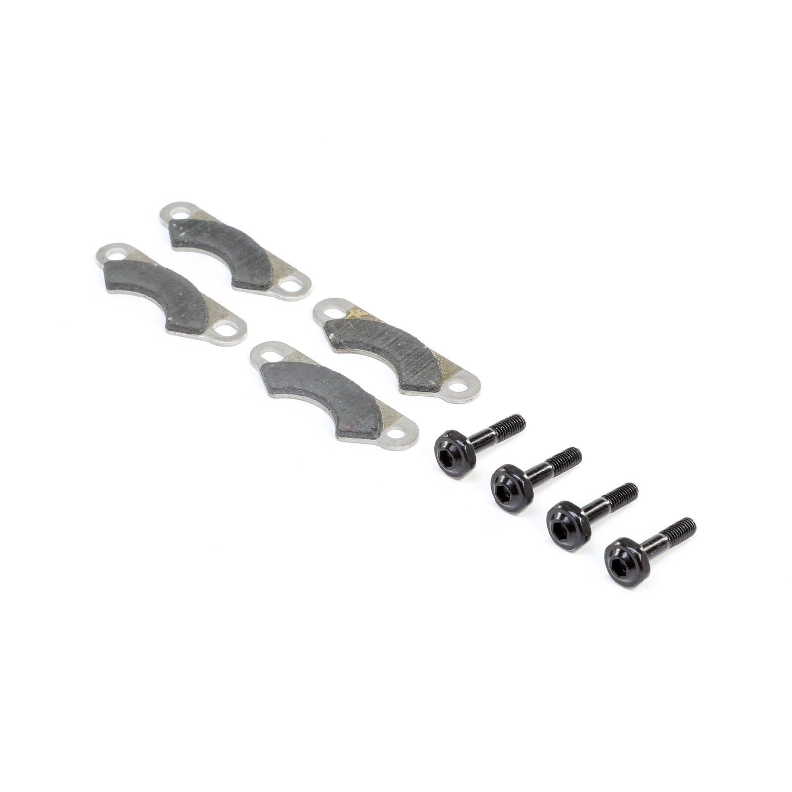 LOSI TLR241043 Brake Pads and Screws (4): 8IGHT-X