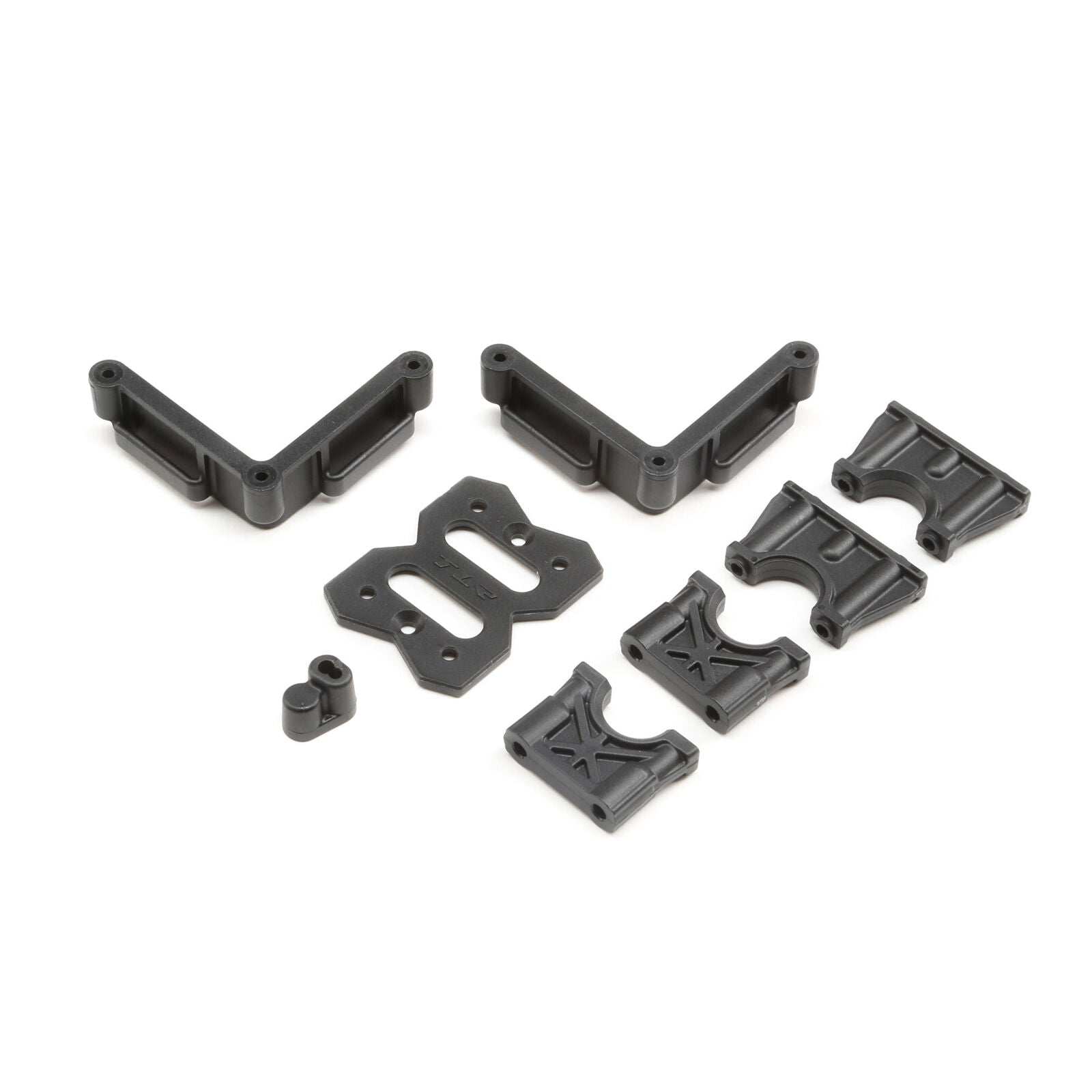 LOSI TLR241060 Center Diff Mount, Battery Mount: 8XE