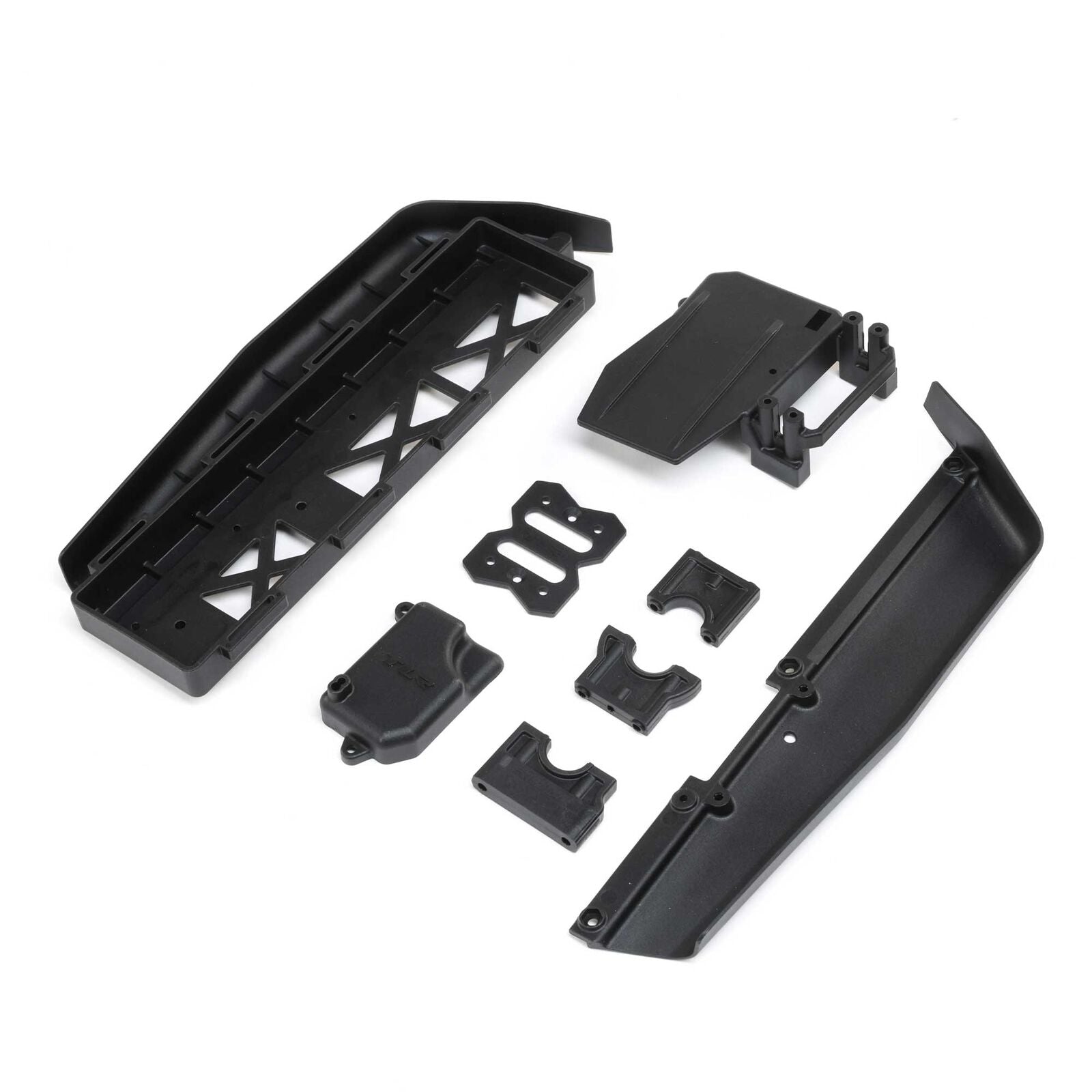 LOSI TLR241071 Battery Tray, Center Diff & Servo Mount: 8XE 2.0