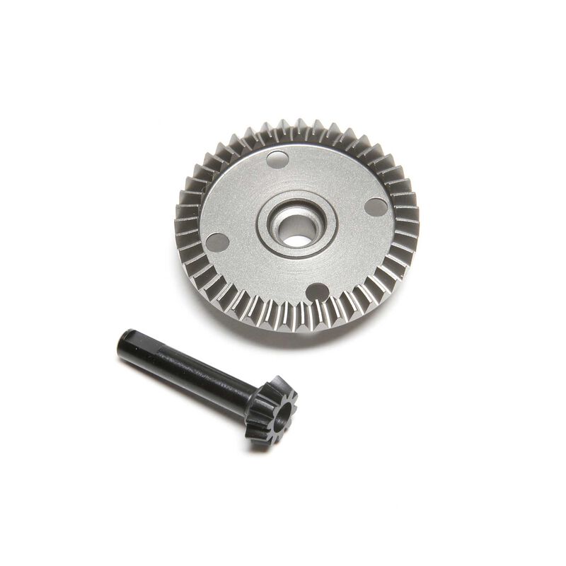 LOSI TLR242038 Front Differential Ring and Pinion Gear: 8XT