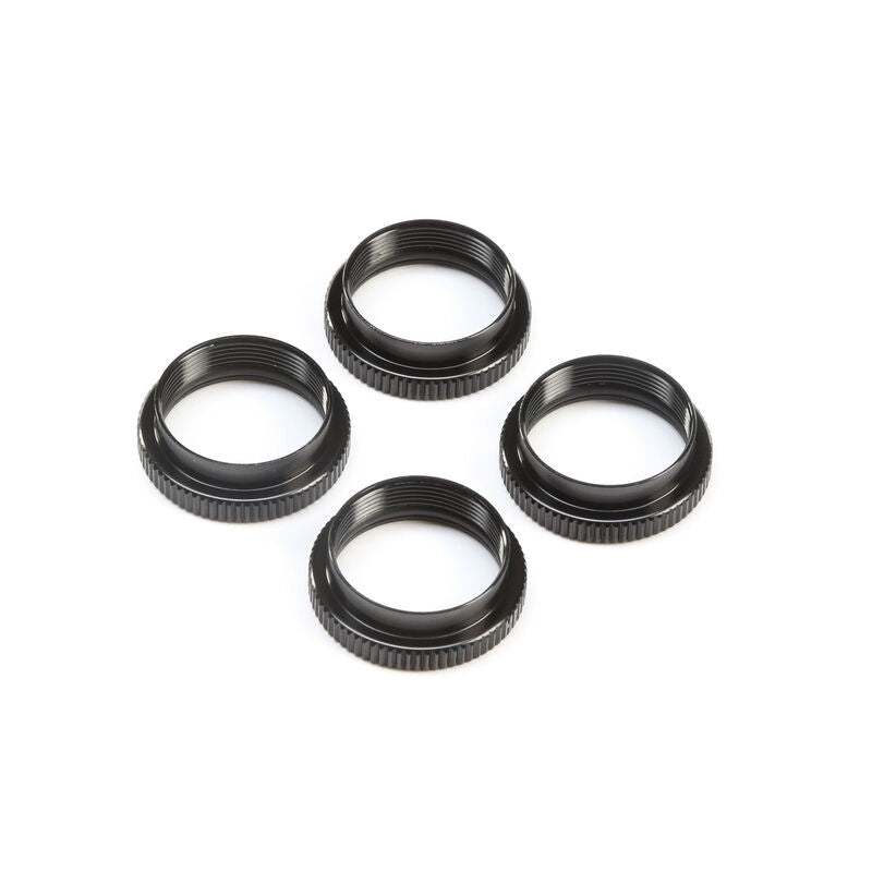 LOSI TLR243045 16mm Shock Nuts and O-rings (4): 8X, 8XE
