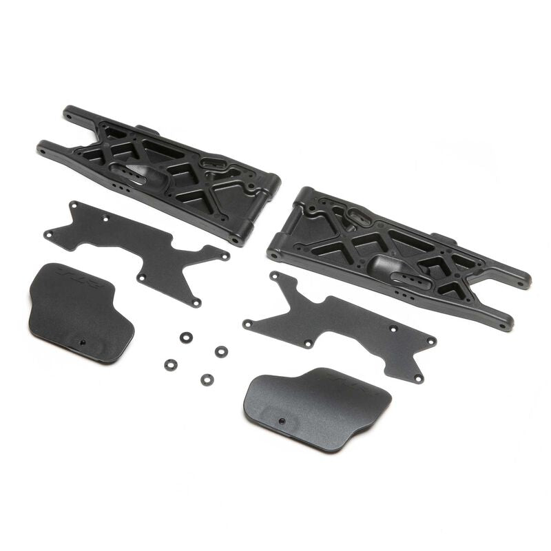 LOSI TLR244070 Rear Arms Mud Guards Inserts (2): 8XT