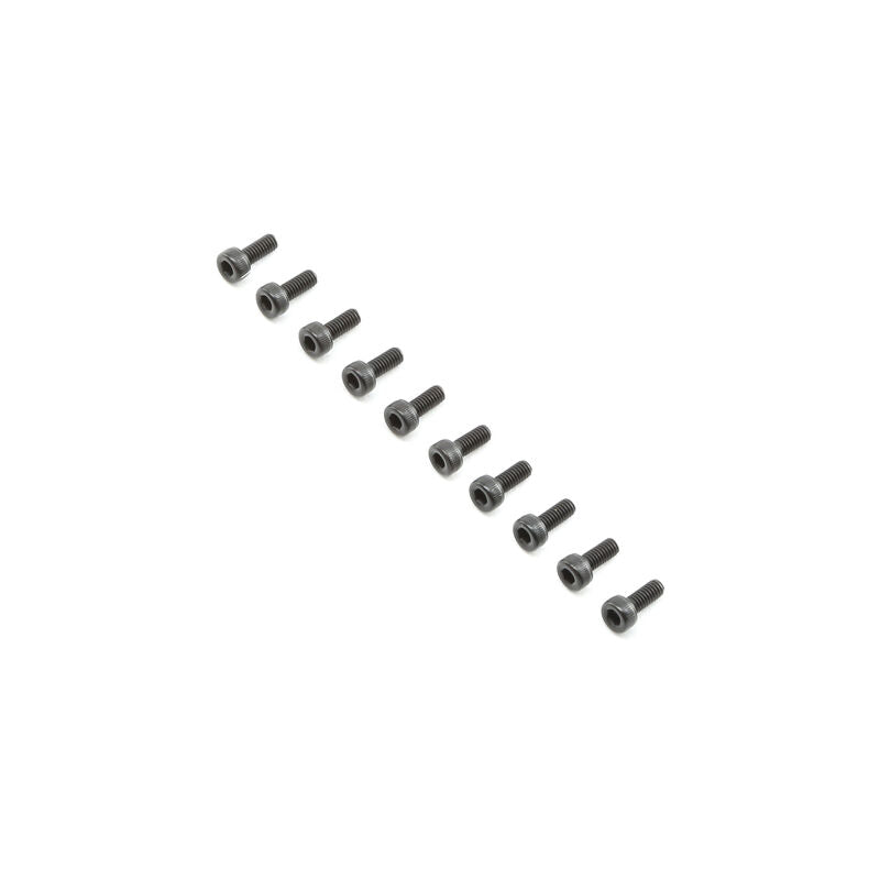 LOSI TLR255003 Cap Head Screws M2.5x6mm (10)