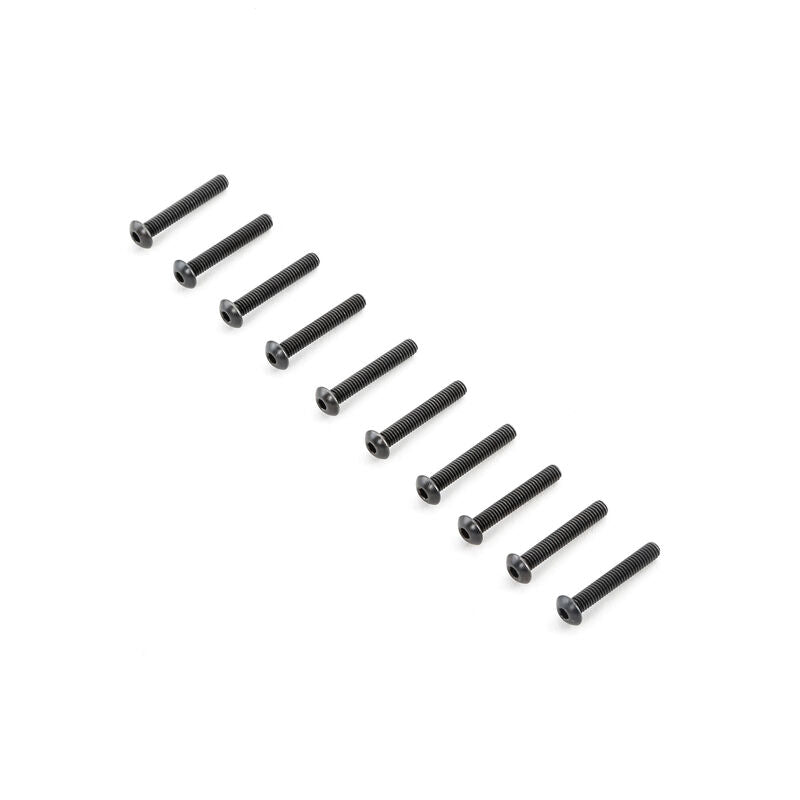 LOSI TLR255010 Button Head Screws M4x25mm (10)