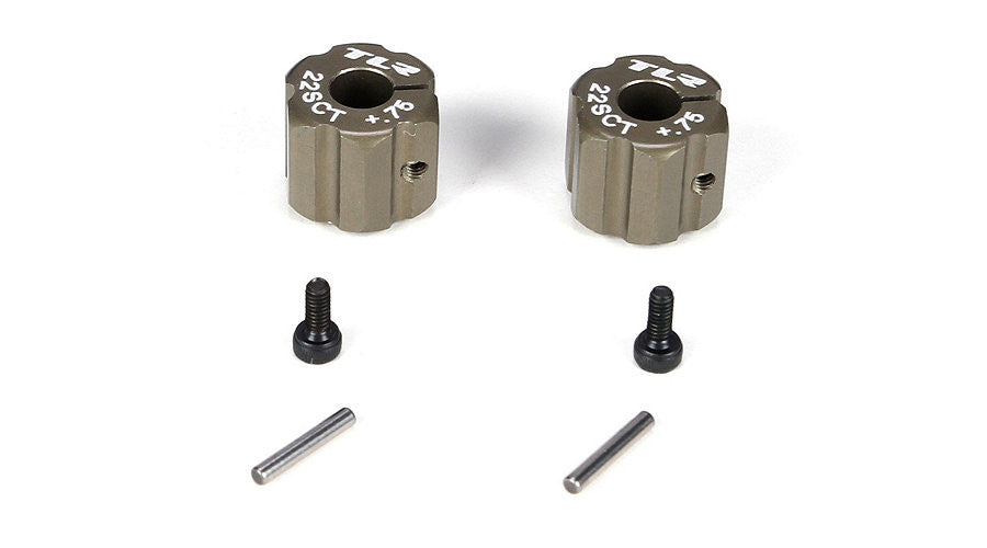 LOSI TLR2934 Rear Hex +.75mm Width Aluminum 22SCT