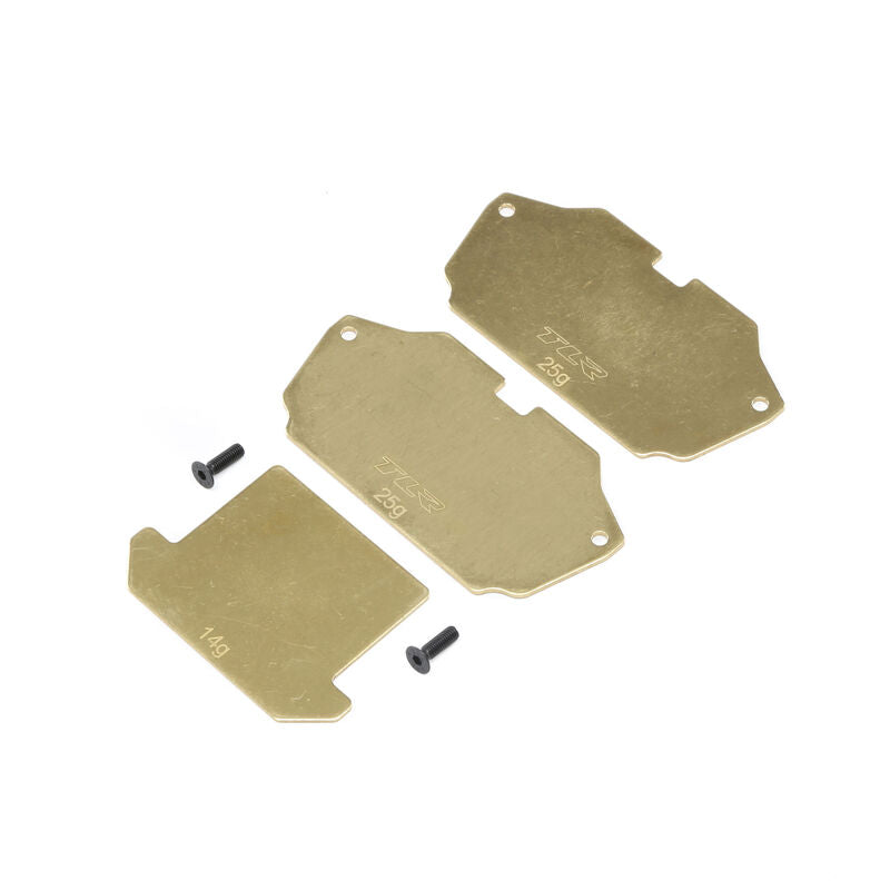 LOSI TLR331028 Forward Brass Plate Set 22 4.0