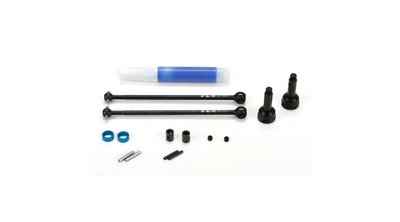 LOSI TLR332012 Front Driveshaft Set CVA Complete 22-4