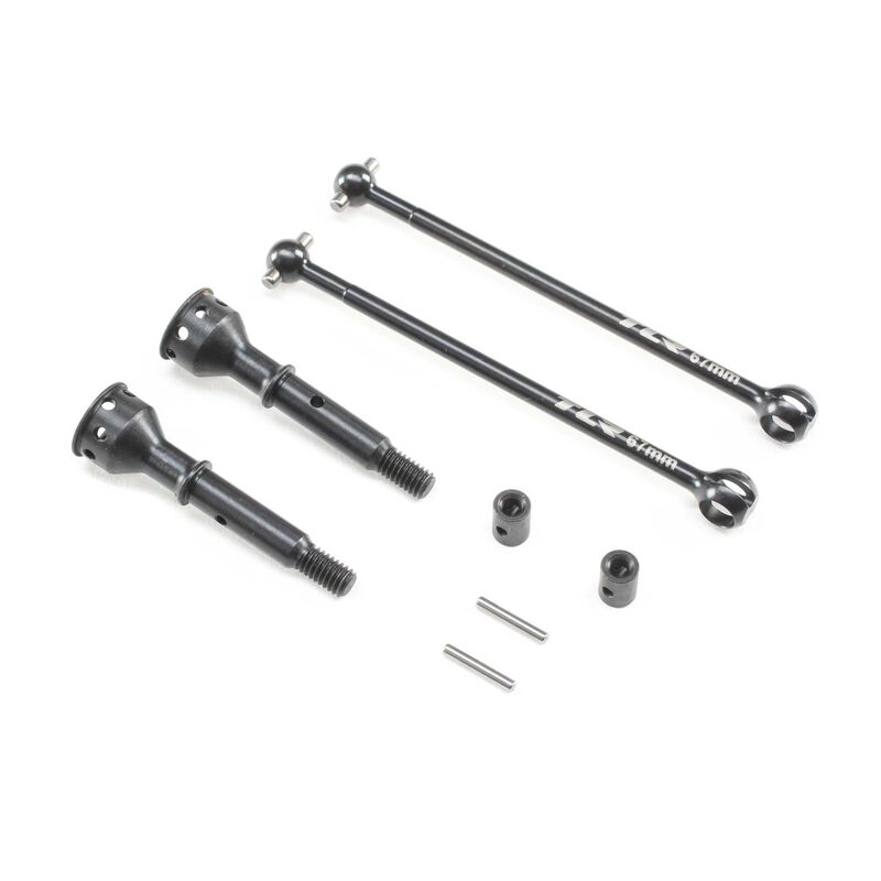 LOSI TLR332075 VHA 67mm CVA Driveshaft Set (2) : 22 5.0