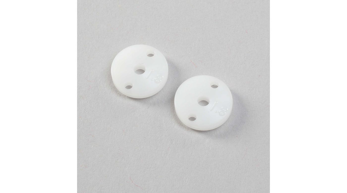 LOSI TLR333017 Machined Shock Pistons, Thin 2 x 1.8mm G3