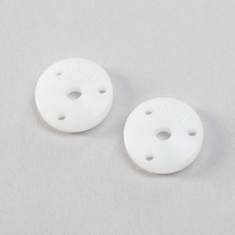 LOSI TLR333020 Machined Shock Pistons, Thin 3 x 1.4mm G3 (2)