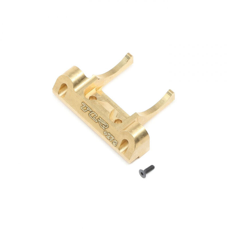 LOSI TLR334041 Brass Hinge Pin Brace, LRC +27g: 22 4.0