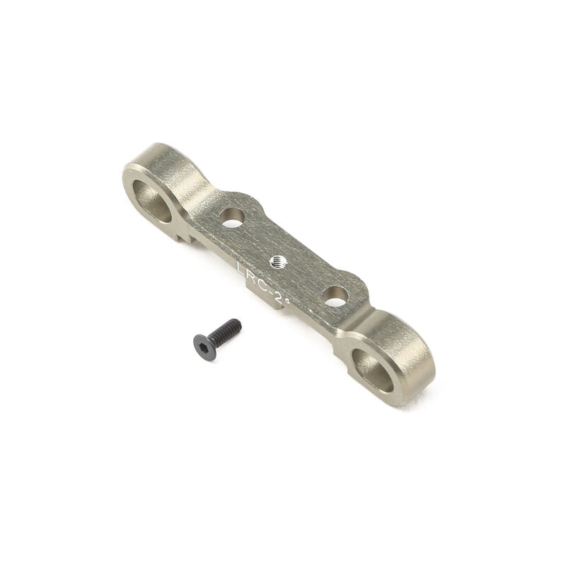 LOSI TLR334042 Toe Plate LRC -2 deg Aluminum 22 4.0