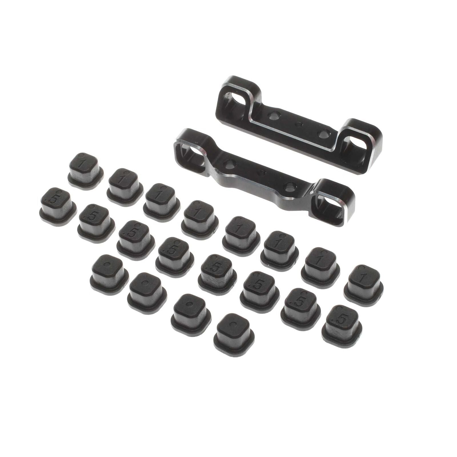 LOSI TLR334062 Adjustable Pivot Set, C & D, Black: 22 5.0