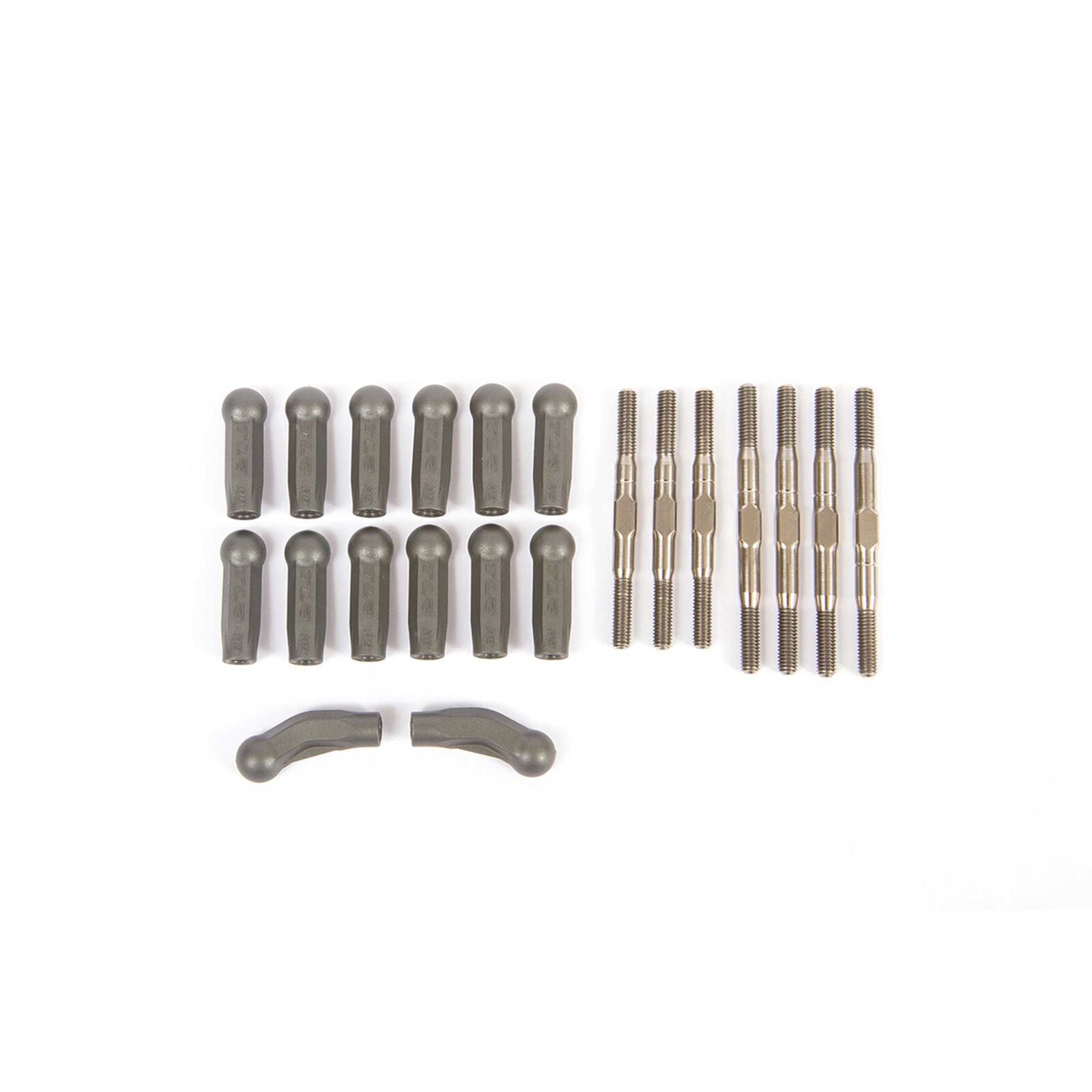 LOSI TLR334077 HD Turnbuckle Kit, Titanium: 22X-4