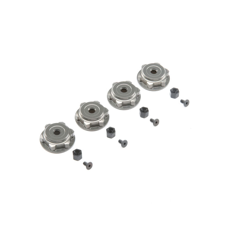 LOSI TLR342007 Magnetic Wheel Nuts (4): 8B/8T