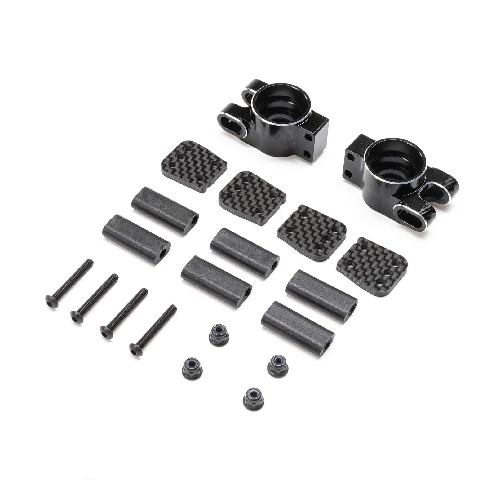 LOSI TLR344053 Rear Hub, Aluminum: 8X, 8XE 2.0