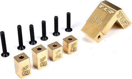 LOSI TLR4151 Brass Weight System Mid Motor 22SCT