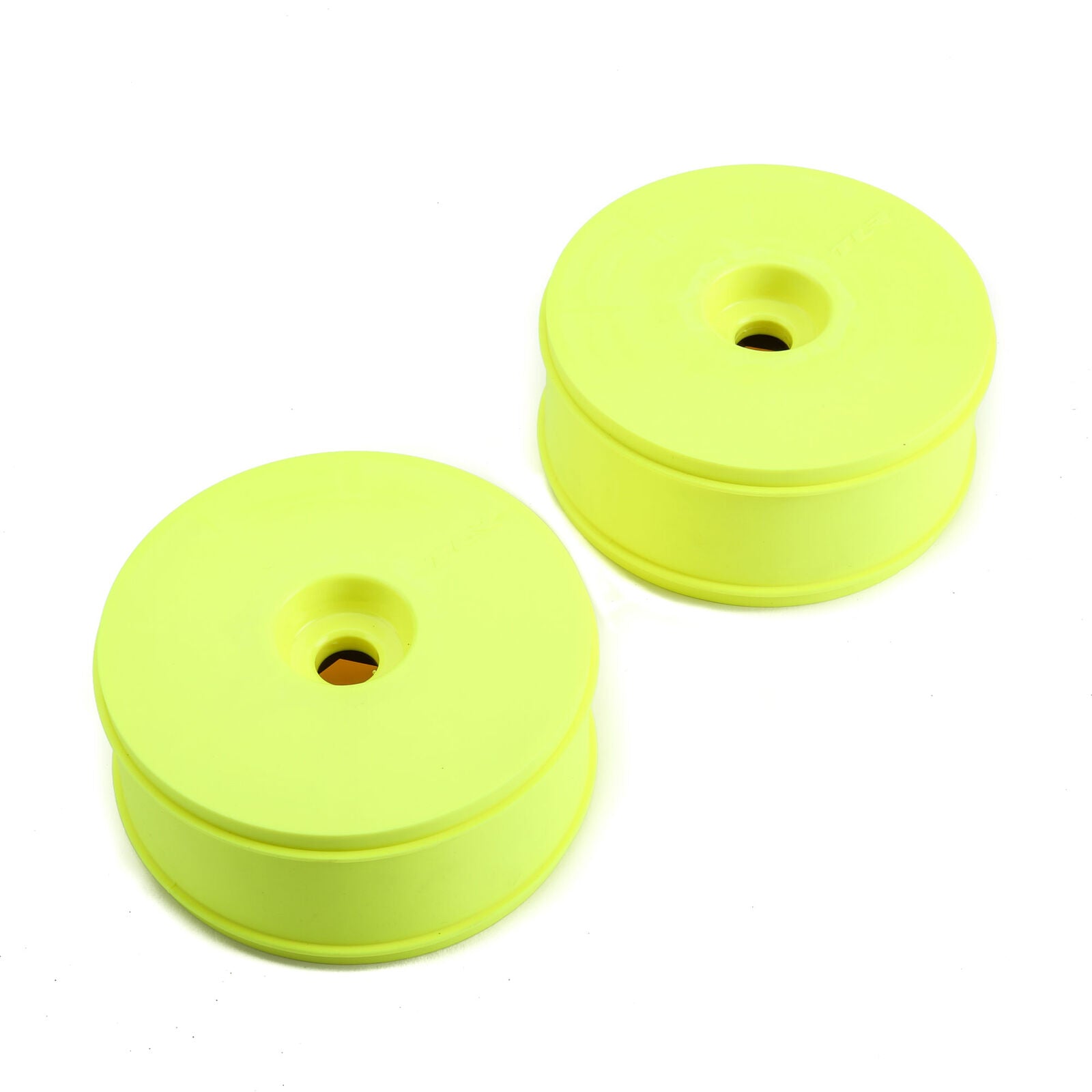 LOSI TLR45000 Dish Wheel, Yellow (2): 5IVE B