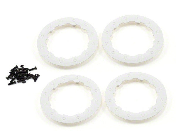 LOSI TLR7010 Beadlock Ring White w/ Screws 22SCT *DISC*