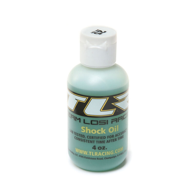 LOSI TLR74022 Silicone Shock Oil, 25wt, 4oz