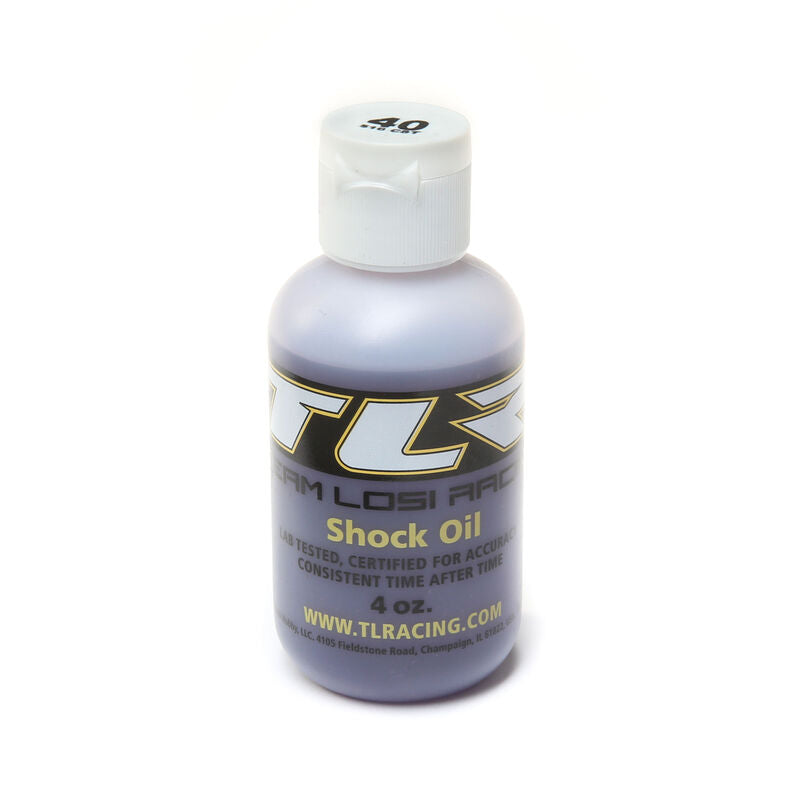 LOSI TLR74025 Silicone Shock Oil, 40 Wt, 4 Oz