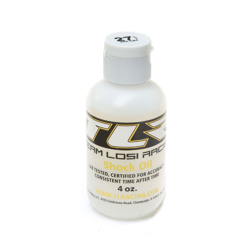 LOSI TLR74028 Silicone Shock Oil, 27.5wt, 4oz