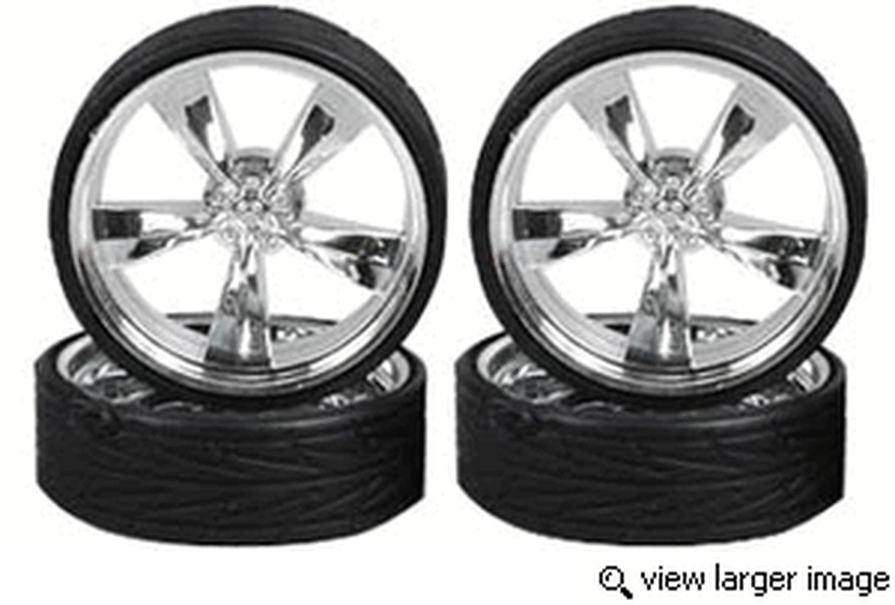 HOPPIN HYDROS 558 Monster 24s TORA RIM with ULTRA LOW PRO Tires For 1/24 -1/25 scale