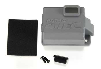 TRAXXAS 4821 Cover, Receiver (1)/x-tal access rubber plug/adhesive foam chassis pad/ 3x8mm BCS (2)