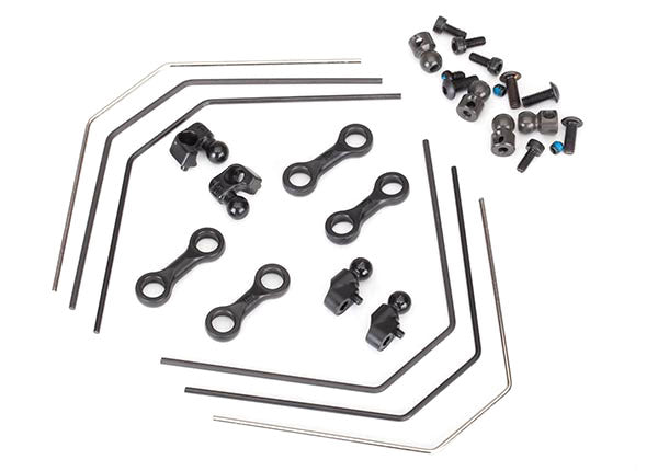 TRAXXAS 8398 Sway bar kit, 4-Tec 2.0 front and rear includes front and rear sway bars and adjustable linkage