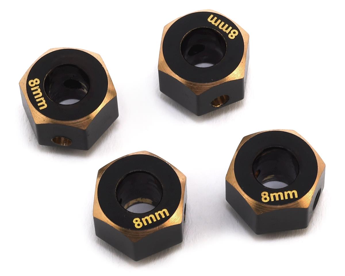SAMIX TRX4-4063-8 TRX-4 Brass 12mm Hex Adapter +8mm Offset