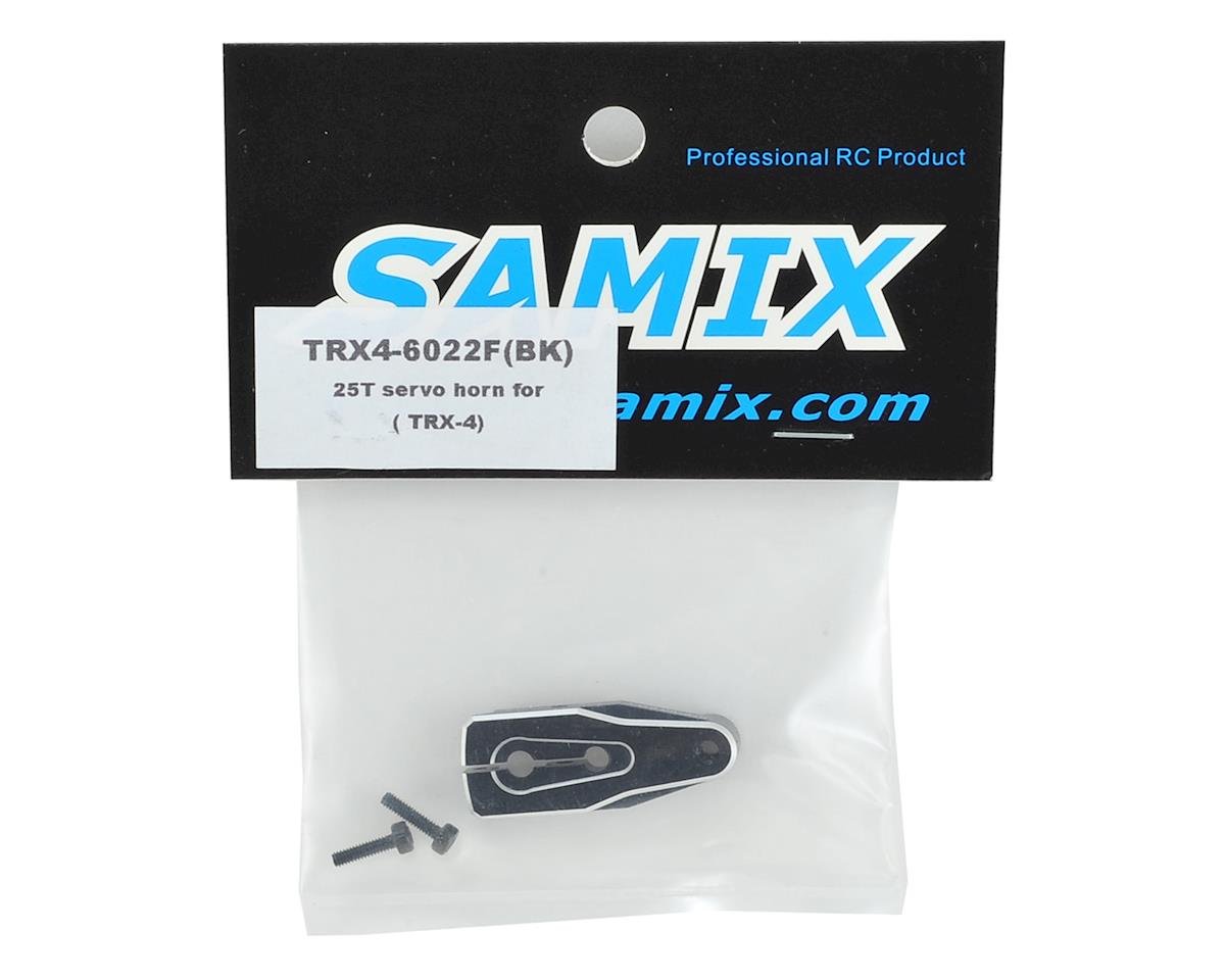 SAMIX TRX4-6022F-BK Traxxas TRX-4 Servo Horn Black 25T